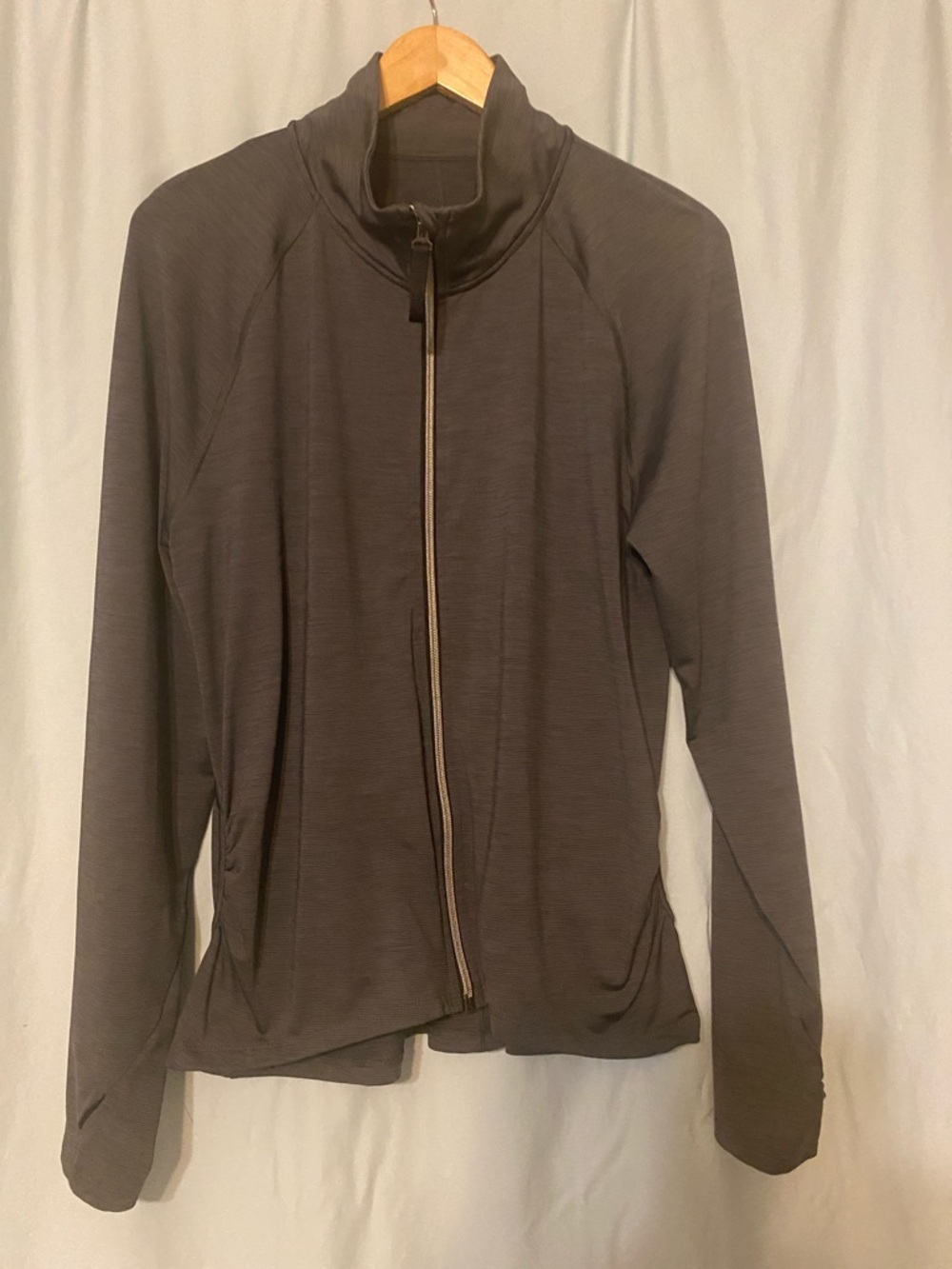 Women's Full-Zip Lightweight Jacket - Charcoal